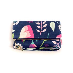 Vintage Floral_Fold Over Clutch_Small_PS