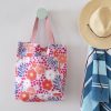 Hanging_Coral Summer Delight Canvas Bag