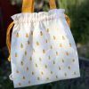 Melanie Miles_Pineapple Drawstring bag_Outdoors_