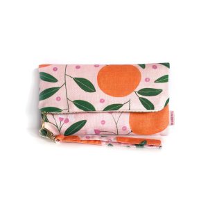 Sun-kissed Orchard_Fold Over Clutch