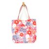 Coral Summer Delight Canvas Bag